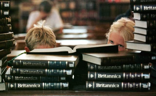 The Encyclopaedia Britannica was first published in Edinburgh in 1768. Picture: Neil Hanna
