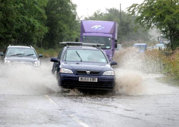 The Met Office has issued an amber be prepared warning for the Highlands and Western Isles where prolonged and heavy rain is expected during Sunday and Monday. Picture: Lisa McPhillips