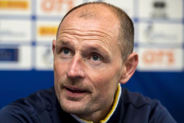 Kilmarnock manager Allan Johnston speaks to the press ahead of his side's upcoming Scottish Premiership clash against Celtic. Picture: SNS