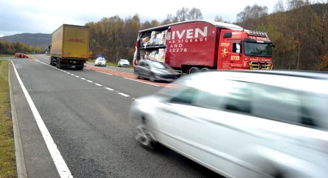 A9 project to build 80 miles of dual carriageway. Picture: Hemedia