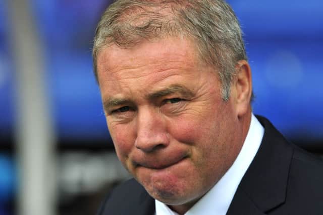 Ally McCoist could follow Graham Wallace out of the door, should Mr Ashley decide it is warranted.  Picture: Robert Perry