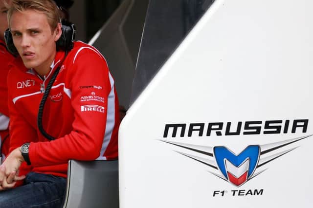 Max Chilton raced alone for Marussia during the Russian GP. Picture: PA
