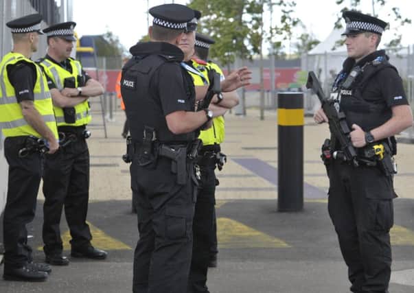 HM Inspector of Constabulary in Scotland said the decision to give 275 officers authority to carry firearms is justified by national intelligence and threat levels. Picture: TSPL