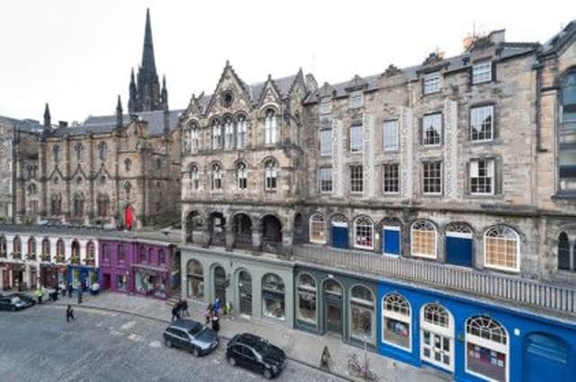 Riddles Court, which lies between Edinburgh Castle and Victoria Street, is in line for a major restoration