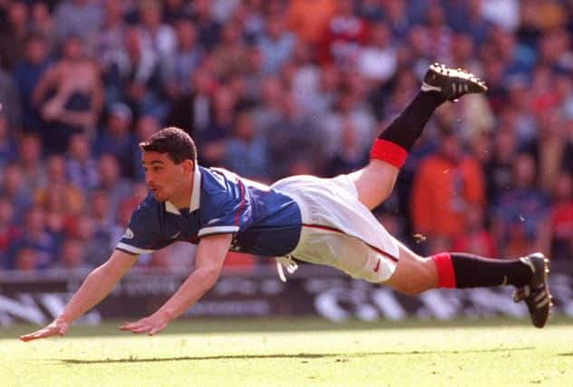 Charlie Miller pictured during his Rangers days. Picture: Robert Perry
