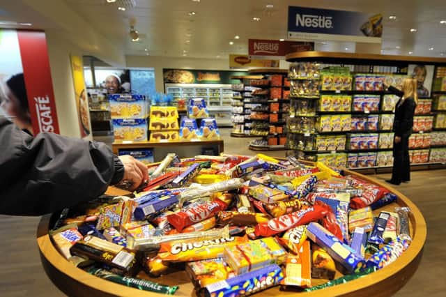 Waste products from the manufacture of confectionery have been recycled. Picture: AFP