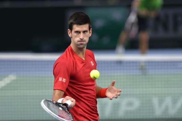 Novak Djokovic: Became a father last week for the first time. Picture: Getty