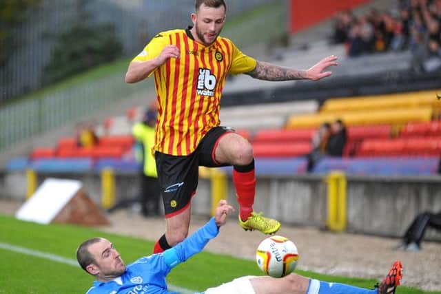 James Craigen in action against St Johnstone. Picture: Roberto Cavieres.