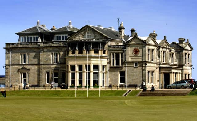 For many years he was the chief marshall of the Old Course. Picture: Jane Barlow