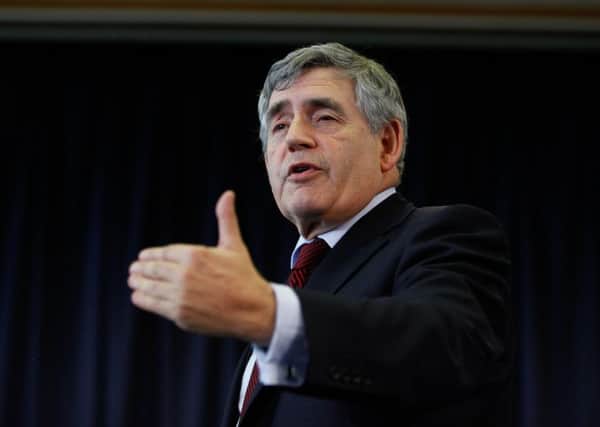 A source close to Gordon Brown has indicated the former prime minister will not bid to become Scottish Labour leader. Picture: TSPL