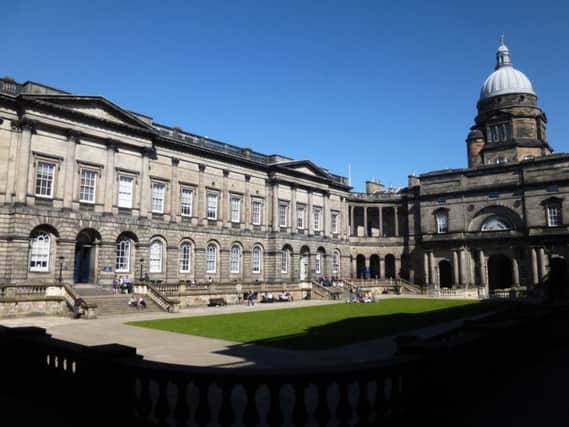 Staff at Edinburgh University will take part in pensions action. Picture: JP