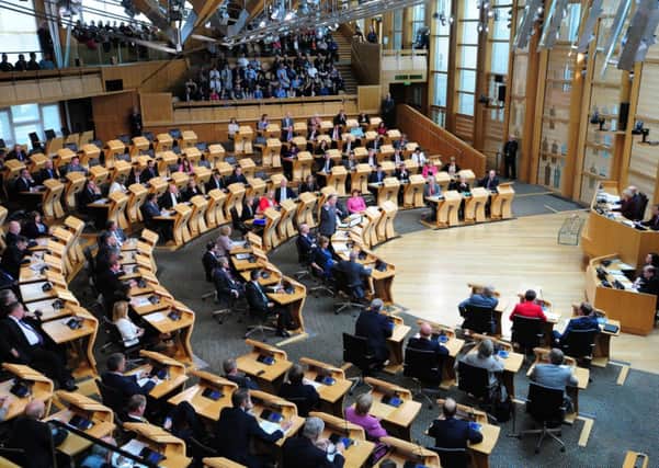 The SNP administration will lead a debate on the Smith Commission on Scottish Devolution at Holyrood today. Picture: TSPL