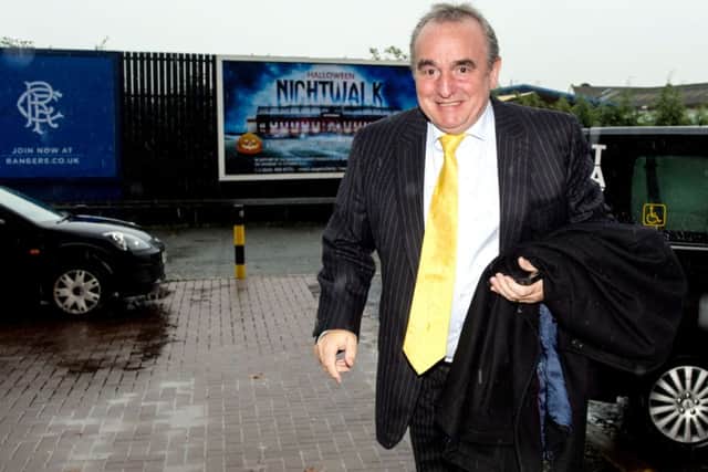 Derek Llambias, the former director of football at Newcastle has taken a consultancy post at Rangers. Picture: SNS