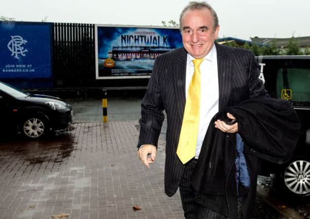 Derek Llambias, the former director of football at Newcastle has taken a consultancy post at Rangers. Picture: SNS