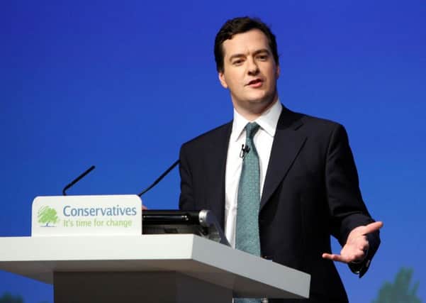Comments made by George Osborne have put charities in the firing line. Picture: PA