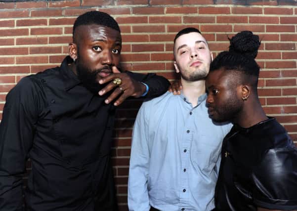 Scottish band Young Fathers. Picture: John Devlin
