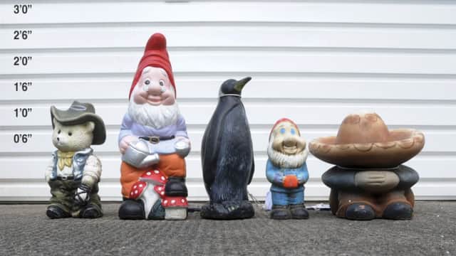 All the garden ornaments have since been removed. Stock picture: Phil Wilkinson
