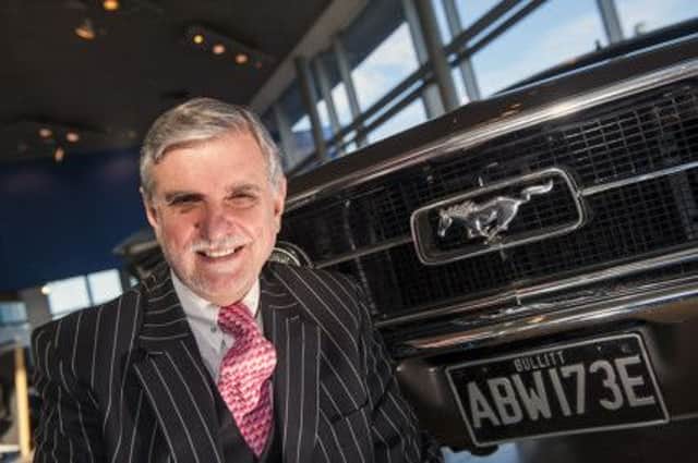 Brian Gilda, Chairman of Peoples Ford at his Edinburgh showroom. Picture: Contributed