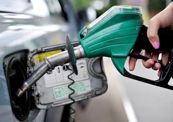 The RAC has called on motorway service stations to have their fuel prices capped. Picture: PA