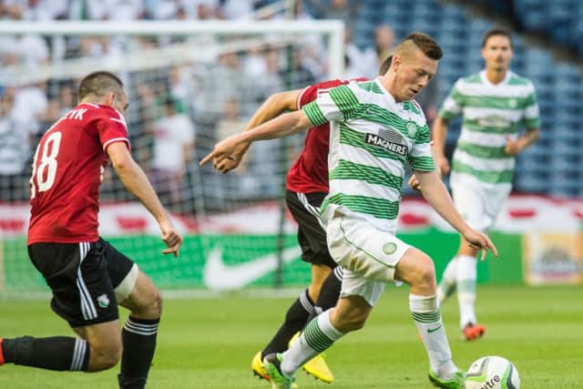 Legia Warsaw were consigned to the Europa League after their second leg victory in Edinburgh was overturned by FIFA. Picture: Ian Georgeson