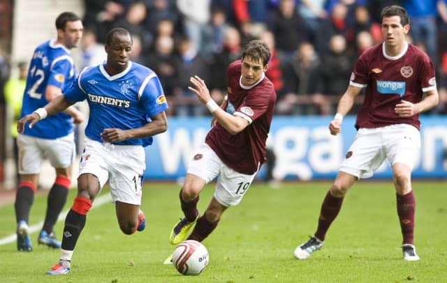 Former Rangers player Sone Aluko. Picture: SNS