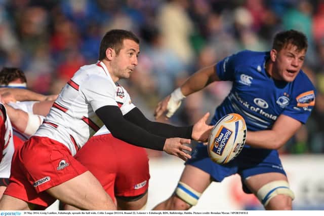 Edinburgh and Leinster clash last May. Picture: Getty