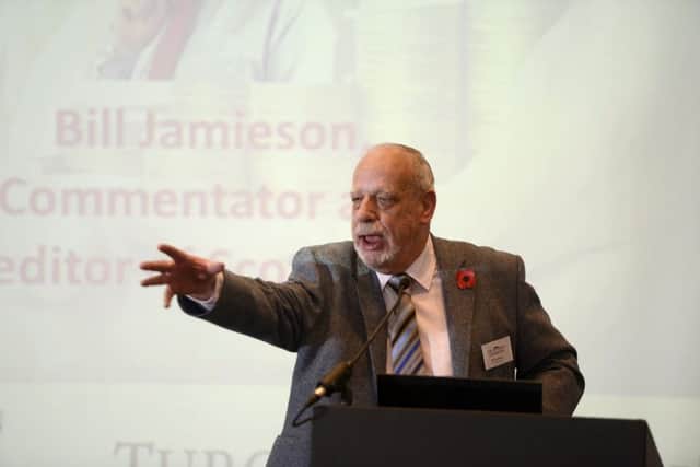 Bill Jamieson asked who would measure the shoulders expected to carry the burden. Picture: JP