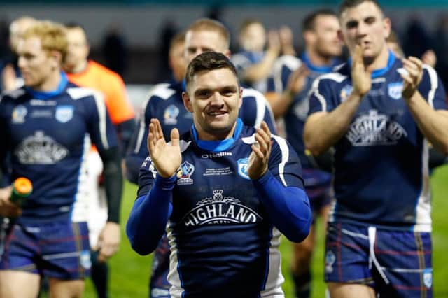Danny Brough will tonight bid to lead Scotland to victory. Picture: Getty