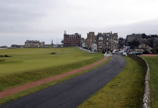 The 17th Road hole on the Old Course, St Andrews. Picture: Ian Rutherford