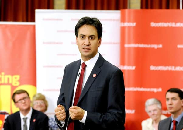 Labour would have just 23 per cent of the Scottish vote according to a recent poll. Picture: Michael Gillen