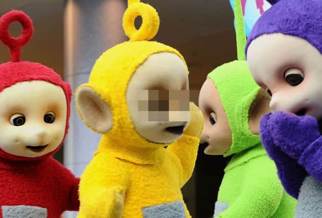 The man was dressed as Laa Laa, the yellow Teletubby. Stock picture: Getty