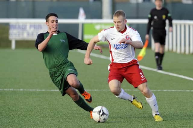Gary Cennerazzo, whose Spartans side face Clyde today, is related to Eddie Turnbull. Picture: Greg Macvean