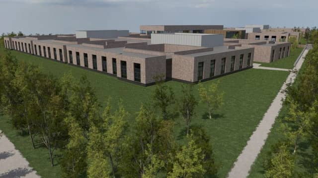 An artist's impression of phase one of the Royal Edinburgh Hospital. Picture: submitted