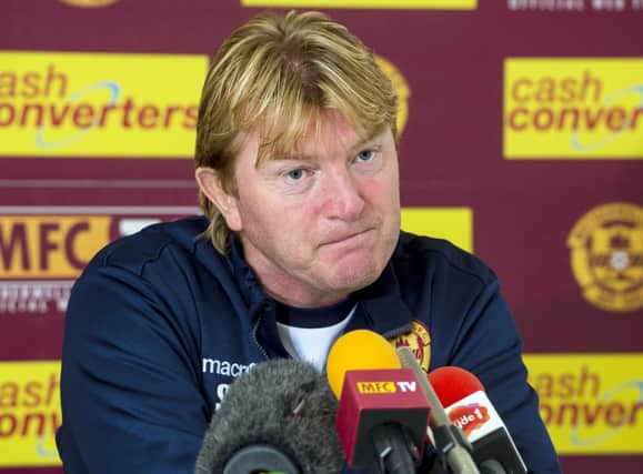 Stuart McCall led Motherwell to three successive top-three finishes. Picture: SNS