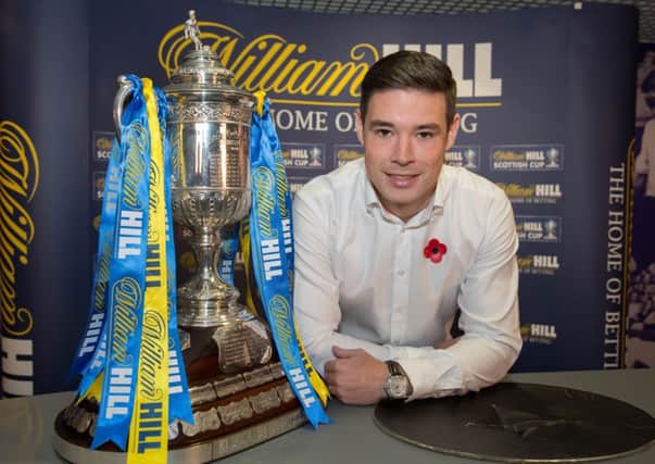 Scottish Cup 4th round draw conducted by former Celtic defender Darren O'Dea. Picture: Steve Welsh