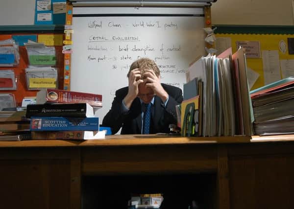 Teacher workload is a ticking time bomb, Holyroods Education and Culture Committee has been told. Picture: TSPL