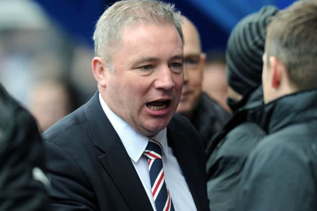 Ally McCoist has denied Donald Findlay's claims that Rangers were a 'new entity'. Picture: TSPL