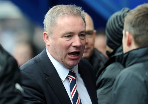 Ally McCoist has denied Donald Findlay's claims that Rangers were a 'new entity'. Picture: TSPL