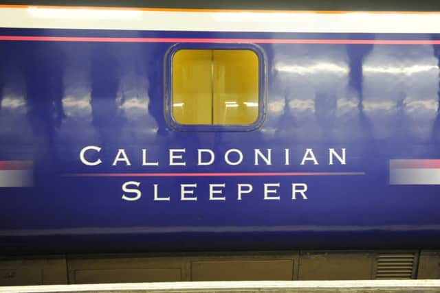 The Caledonian Sleeper. Picture: Norman McNab