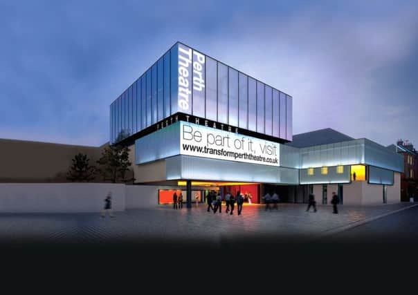 An artist's impression of what Perth Theatre will look like after the refurbishment. Picture: Contributed