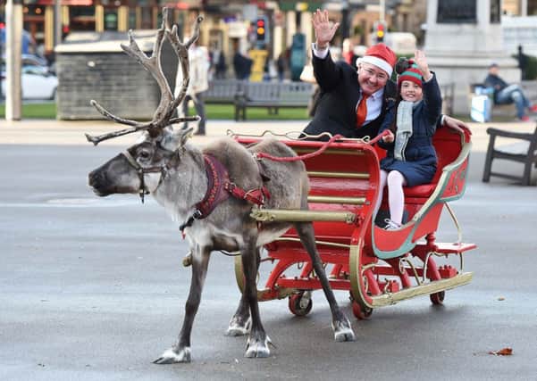The charity has written to council leader Gordon Matheson calling on him to halt plans to use live reindeer in the Glasgow on Ice festival which runs from November 27 to December 31. Picture: Contributed