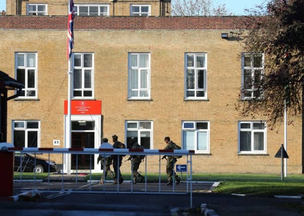 A general view of Bassingbourne Barracks in Cambridgeshire. Picture: PA