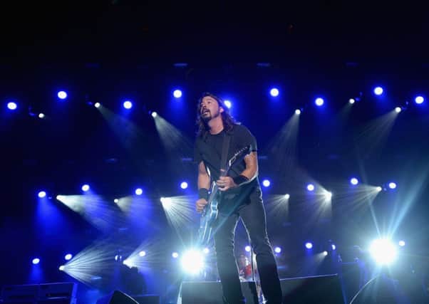 Dave Grohl of the Foo Fighters performs onstage in Dover, Delaware, US. Picture: Getty