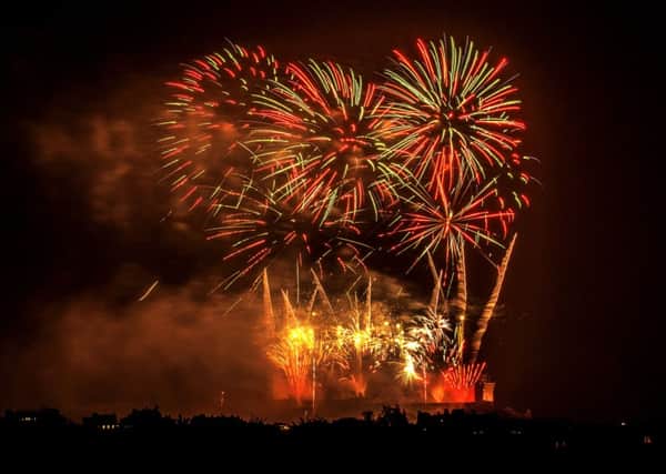 There are a number of fireworks displays around Scotland tonight. Picture: Malcolm McCurrach