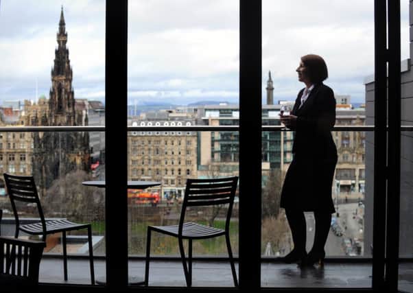 The view from Advocate's Close, which has been named the best building in Scotland. Picture: Jane Barlow