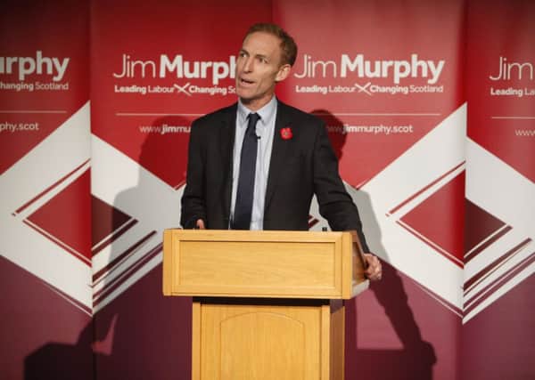 Scottish Labour leader candidate Jim Murphy. Picture: Toby Williams