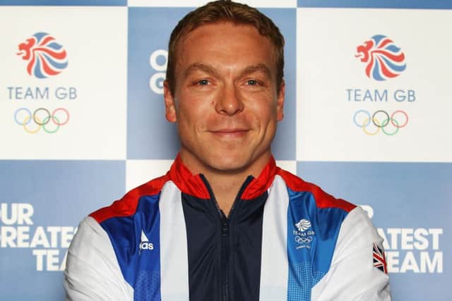 Sir Chris Hoy announced that his son was 'doing well' on social media. Picture: Getty