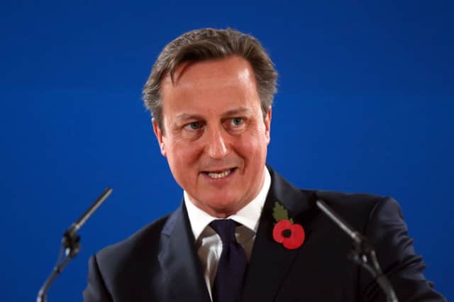 David Cameron was red-faced over the Brussels bill. Picture: Getty