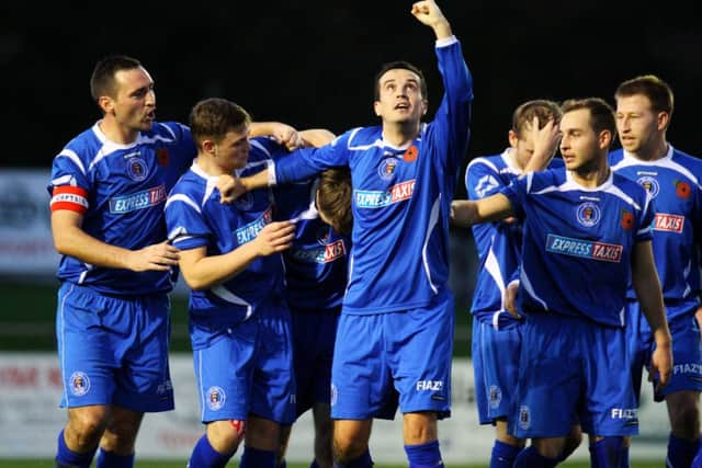 Bo'ness United saw off Elgin City in their third round replay to advance to the fourth round. Picture: JP