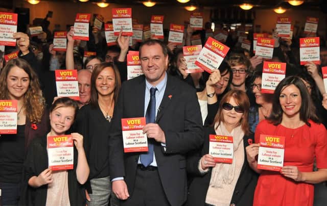 Neil Findlay MSP launches his campaign for Scottish Labour leadership. Picture: Jon Savage
